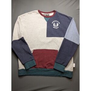Star Wars Our Universe Skywalker Academy Colorblock Sweatshirt Mens Medium Grey